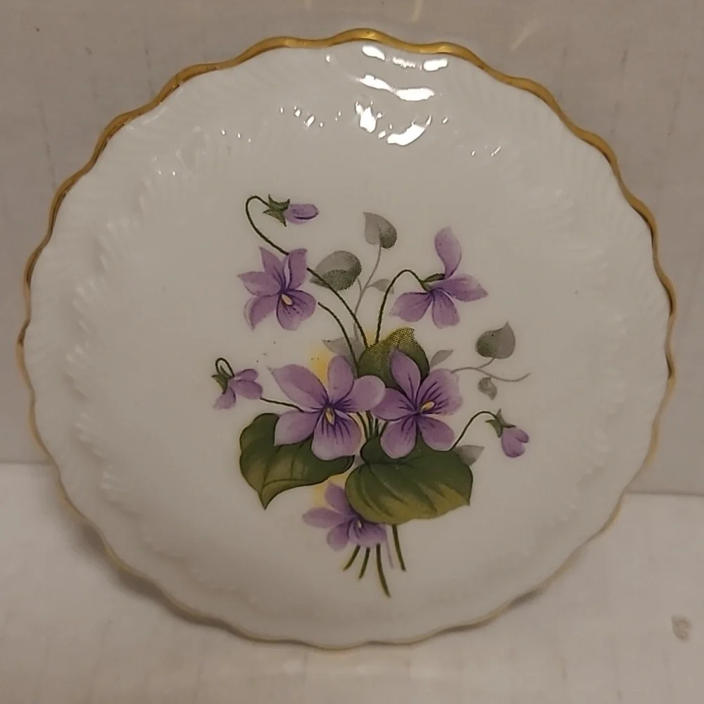 Vintage Gloria Fine Porcelain Trinket Dish Bayreuth West Germany